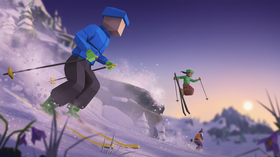 Captura de juego de Lonely Mountains: Snow Riders - Xbox Series X|S - imagen 2