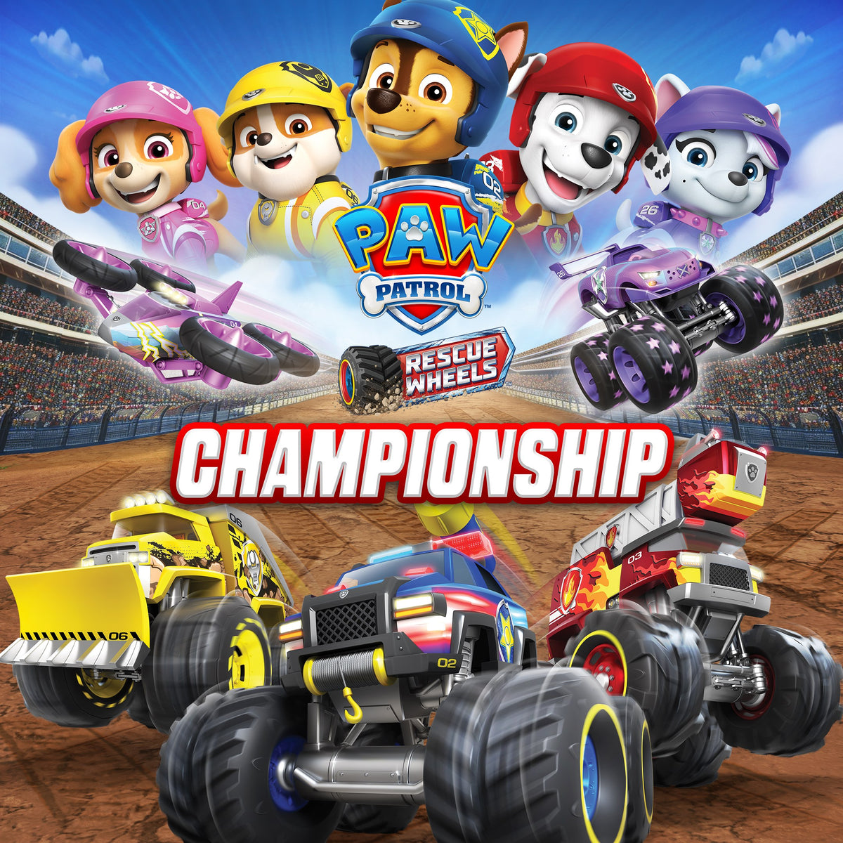 Captura de juego de PAW Patrol Rescue Wheels: Championship - Xbox One - imagen 1