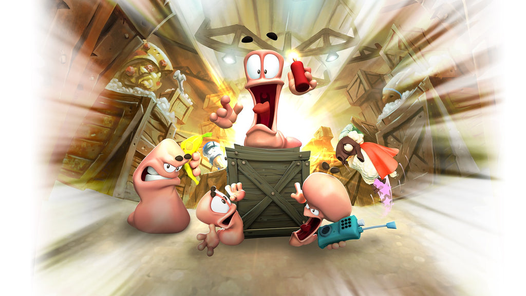 Captura de juego de Worms Battlegrounds - Xbox Series X|S - imagen 3