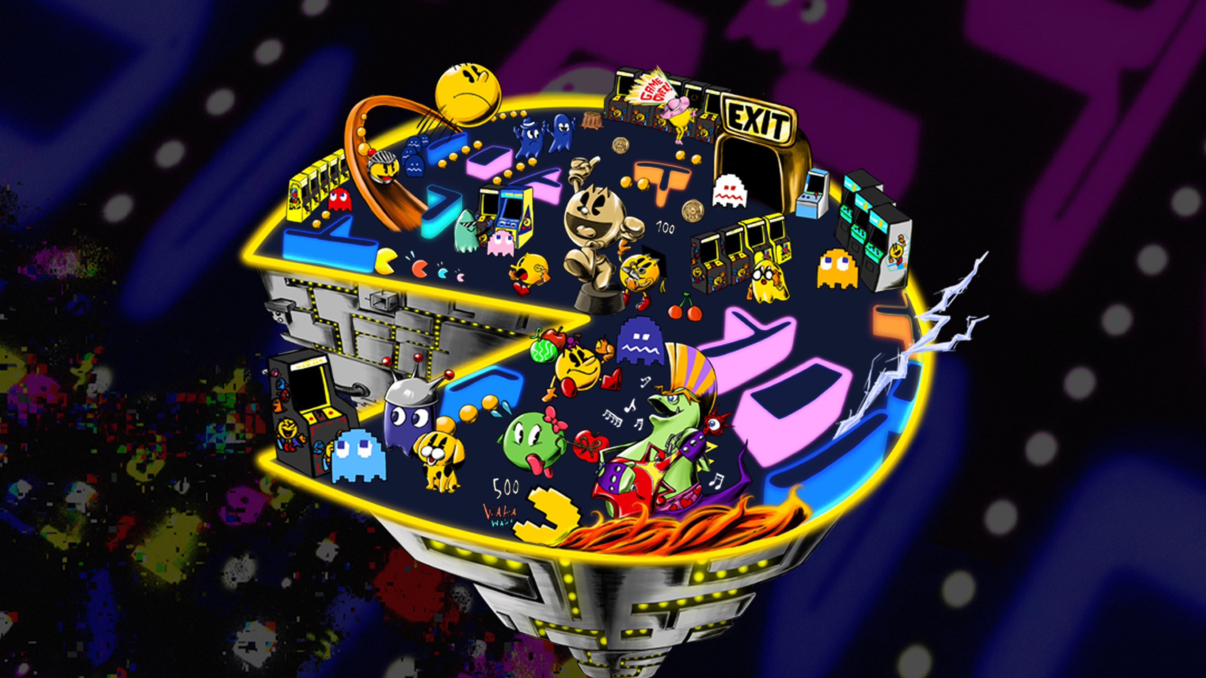 Captura de juego de PAC-MAN MUSEUM+ - Xbox One - imagen 3