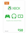 $50 XBOX Gift Card