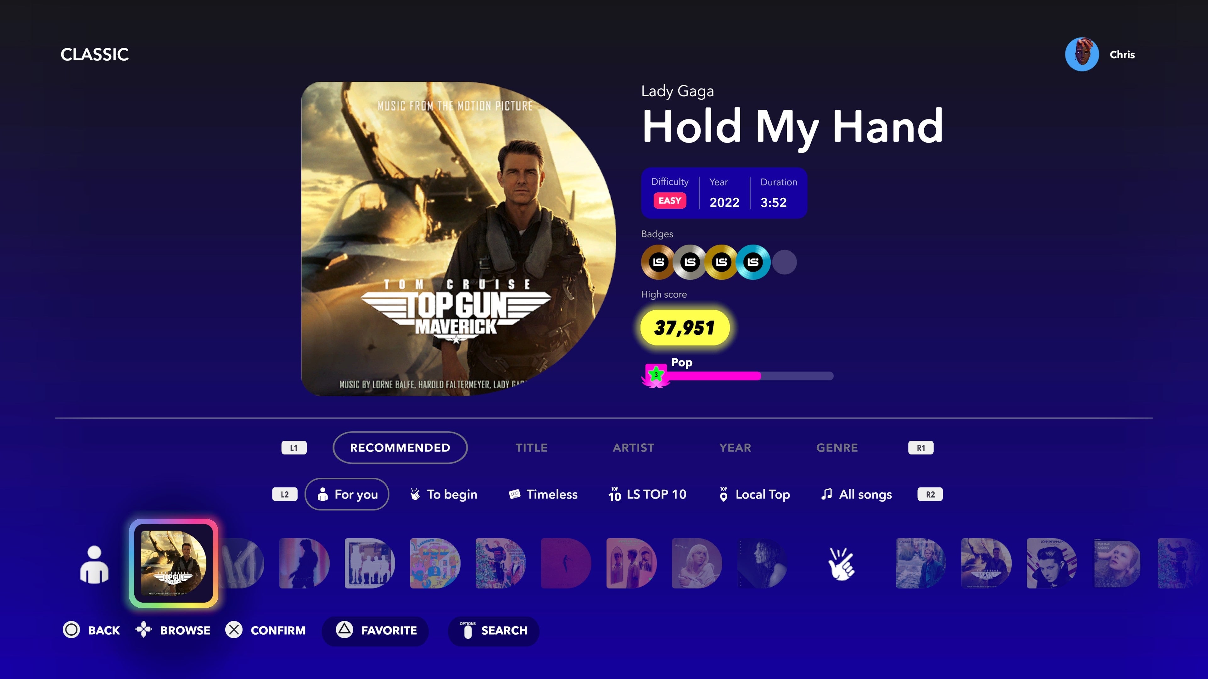 Captura de juego de Lets Sing 2024 with International Hits - Gold Edition - PS5 - imagen 1