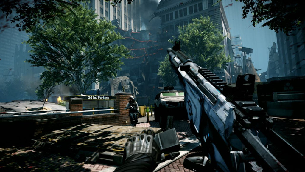 Captura de juego de Crysis Remastered Trilogy - Nintendo Switch - imagen 1