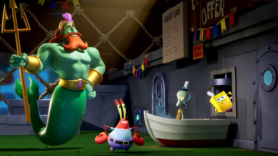 Captura de juego de SpongeBob SquarePants: Titans of the Tide - Ghostly Digital Edition - PS5 - imagen 2