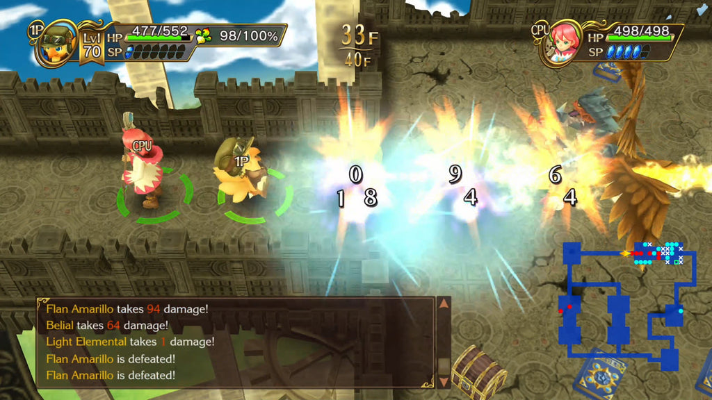 Captura de juego de Chocobos Mystery Dungeon EVERY BUDDY! - Nintendo Switch - imagen 4