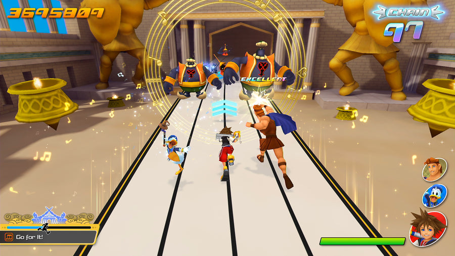 Captura de juego de KINGDOM HEARTS Melody of Memory - PS4 - imagen 3
