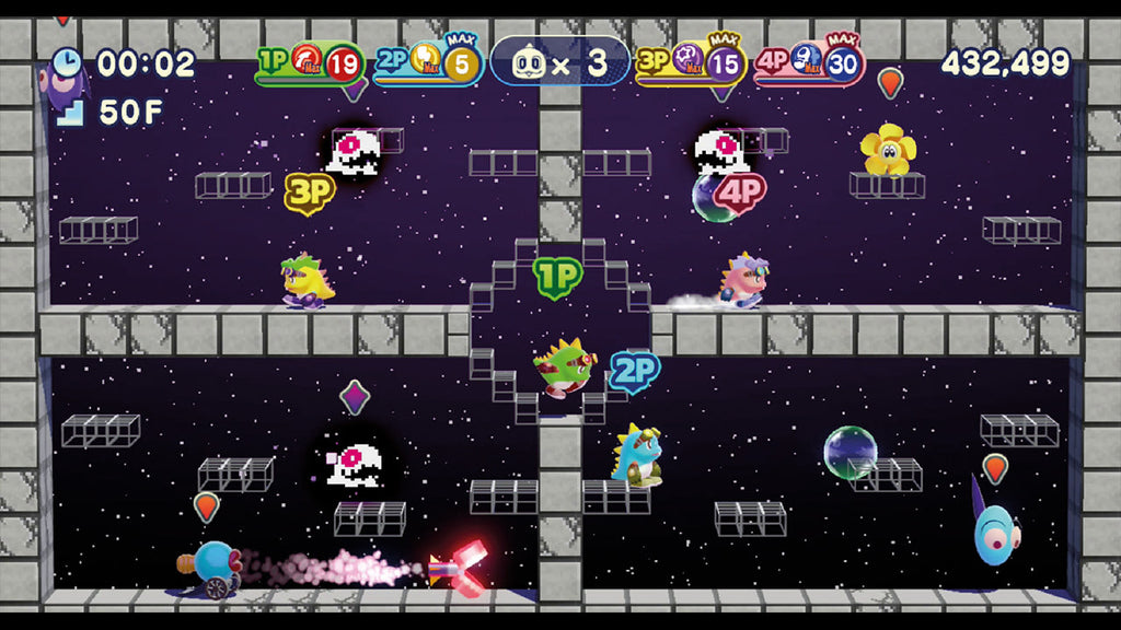 Captura de juego de Bubble Bobble 4 Friends: The Baron is Back! - Nintendo Switch - imagen 3