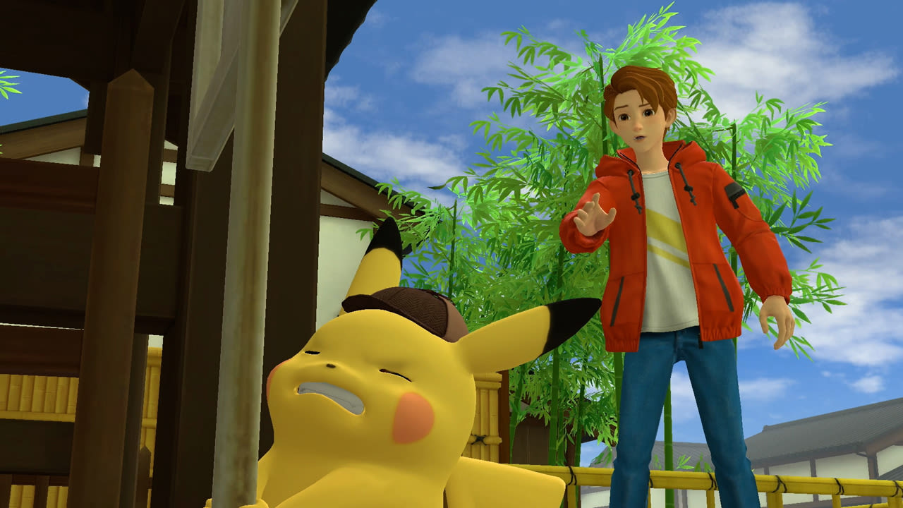 Captura de juego de Detective Pikachu Returns - Nintendo Switch - imagen 4