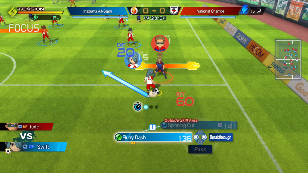 Captura de juego de INAZUMA ELEVEN: Victory Road Deluxe Edition - PS4 - imagen 5
