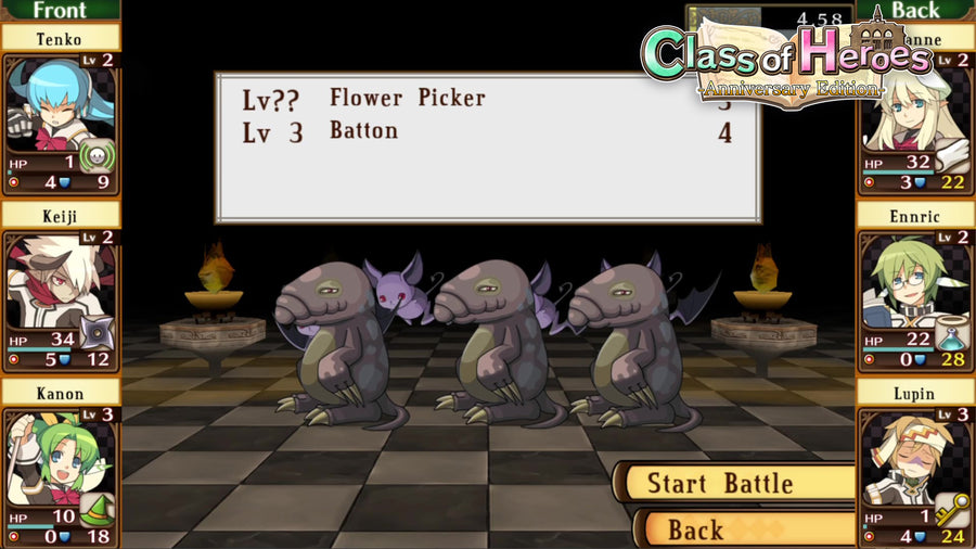 Captura de juego de Class of Heroes: The Ultimate Trilogy - PS5 - imagen 5