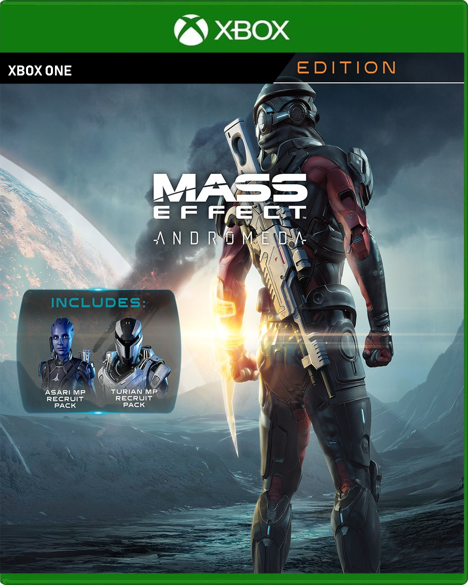 Carátula de Mass Effect: Andromeda – Deluxe Recruit Edition - Xbox One