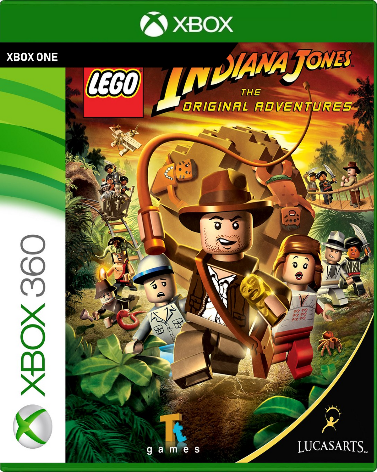 Carátula de LEGO Indiana Jones: The Original Adventures - Xbox One