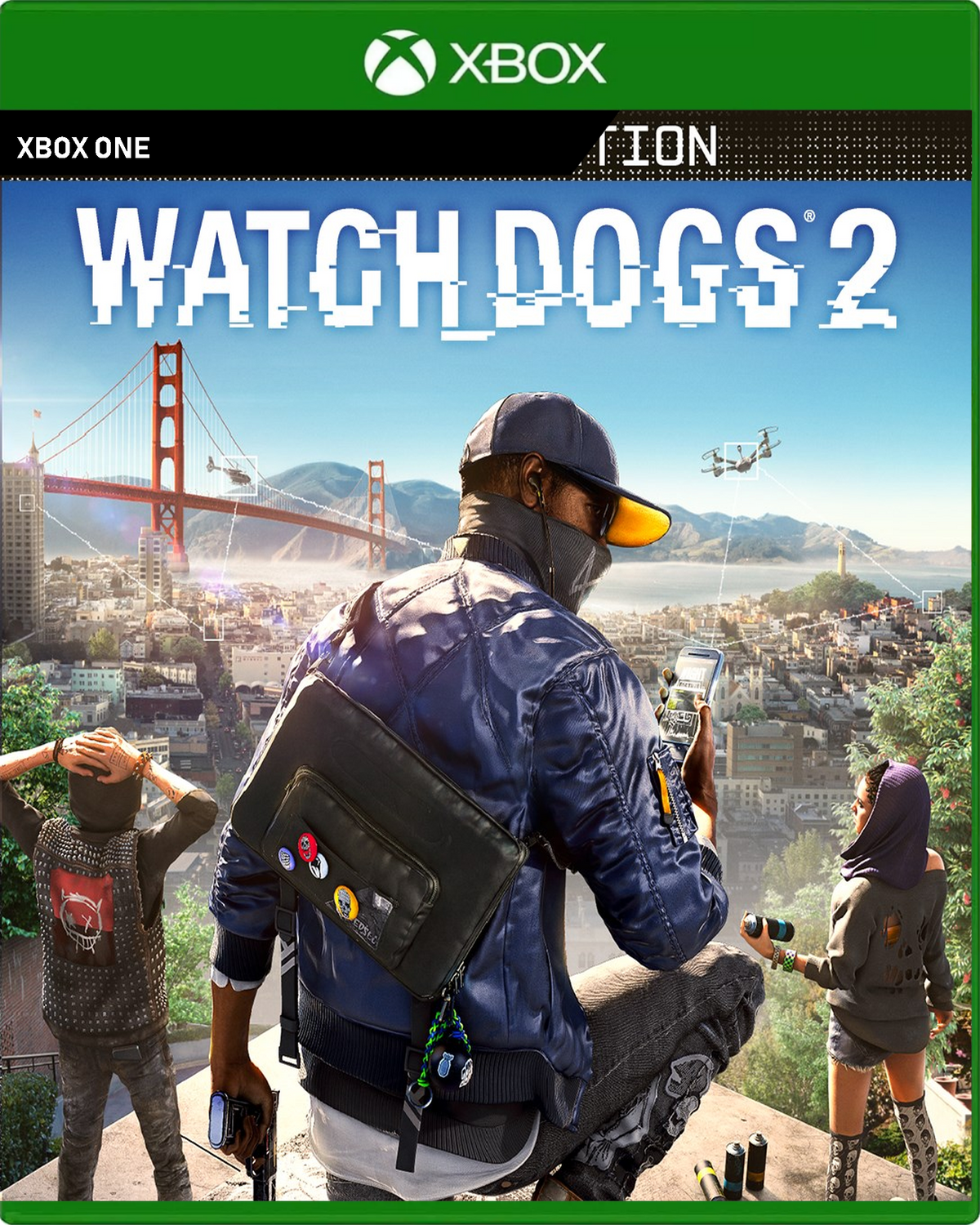Carátula de Watch Dogs2 - Deluxe Edition - Xbox One