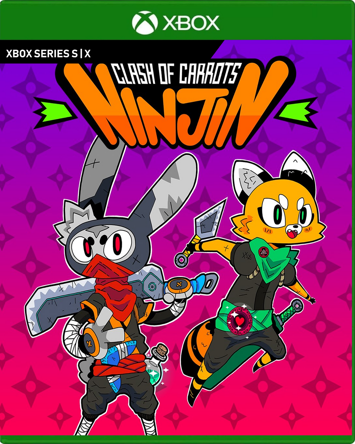 Carátula de Ninjin: Clash of Carrots - Xbox Series X|S
