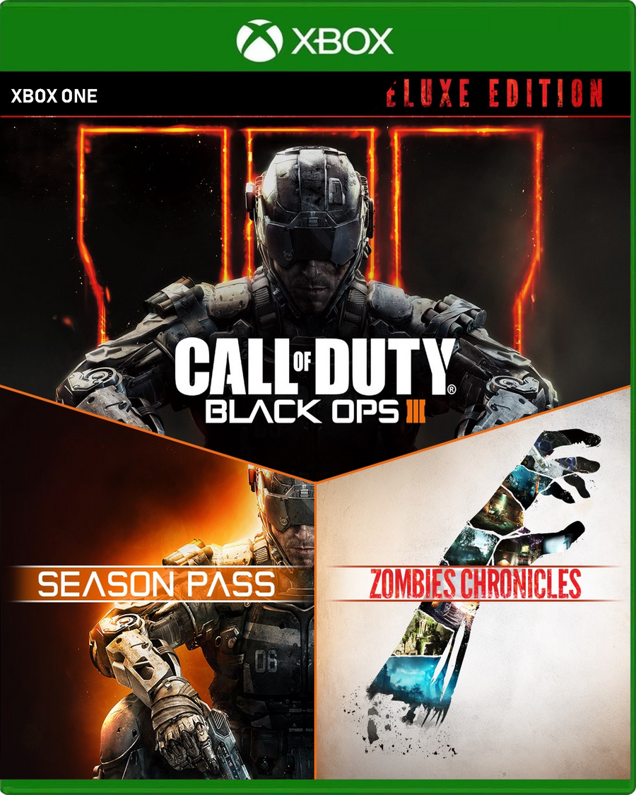 Carátula de Call of Duty: Black Ops III - Zombies Deluxe - Xbox One