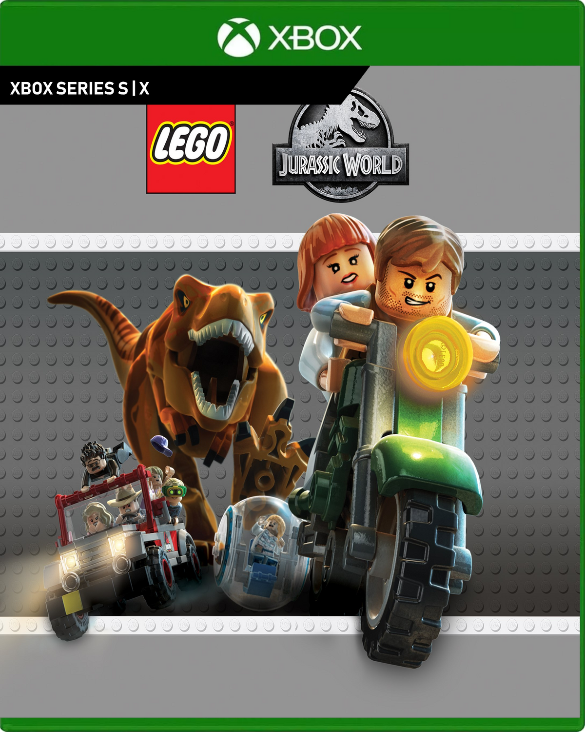 Carátula de LEGO Jurassic World - Xbox Series X|S