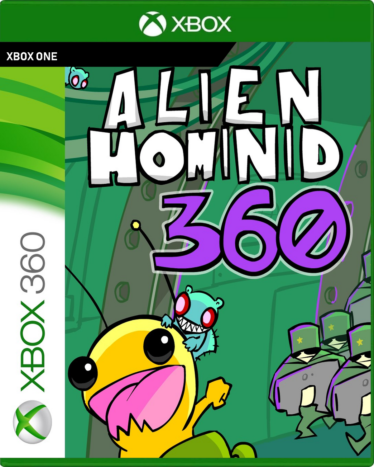 Carátula de Alien Hominid 360 - Xbox One