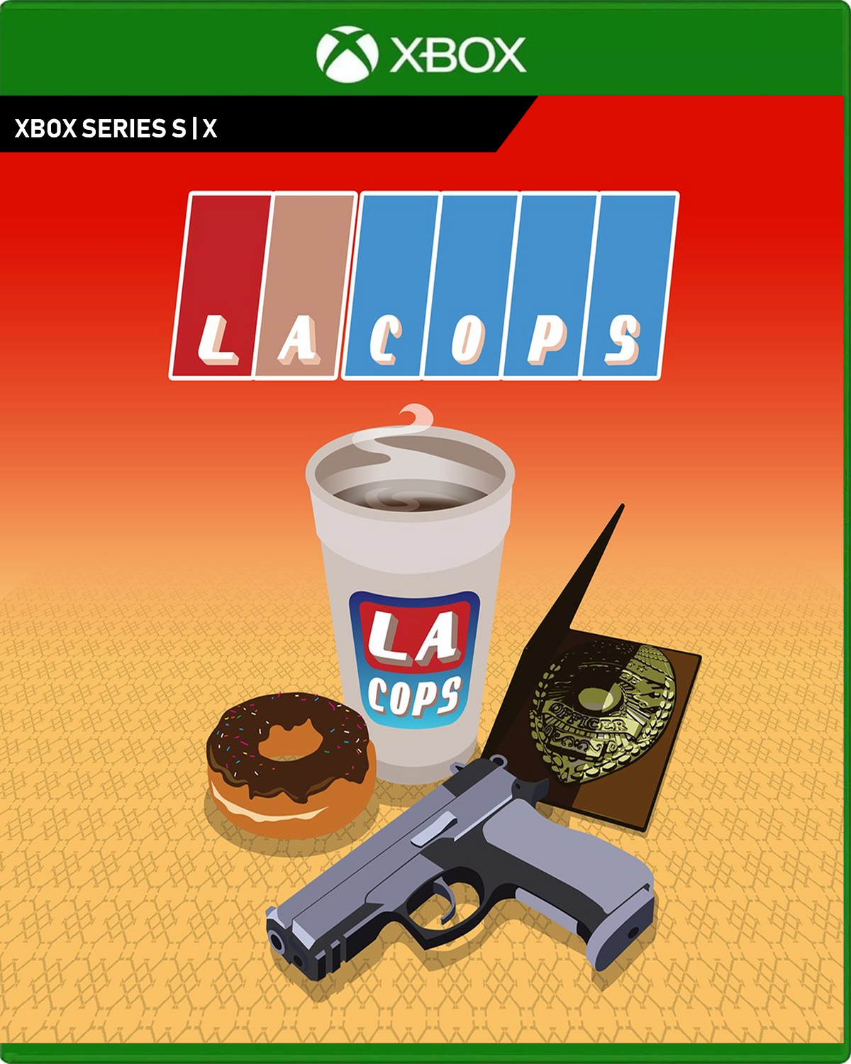 Carátula de LA Cops - Xbox Series X|S