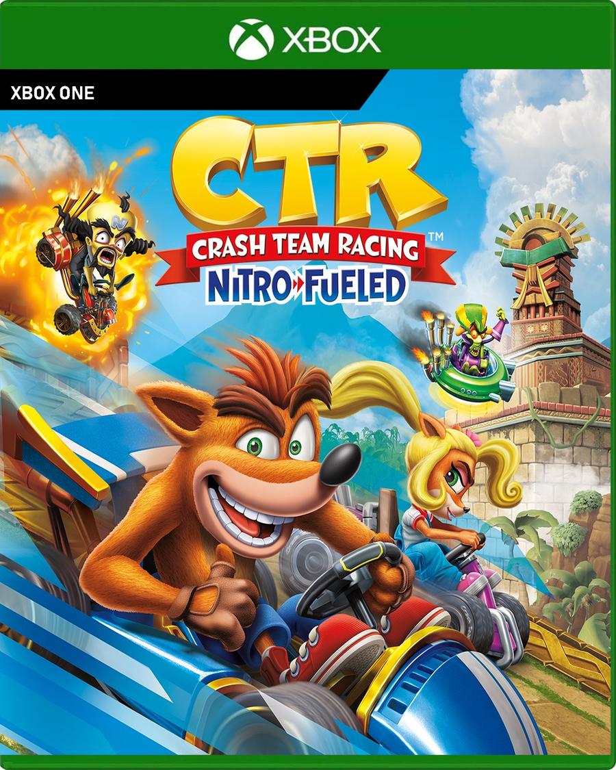 Carátula de Crash Team Racing Nitro-Fueled - Xbox One