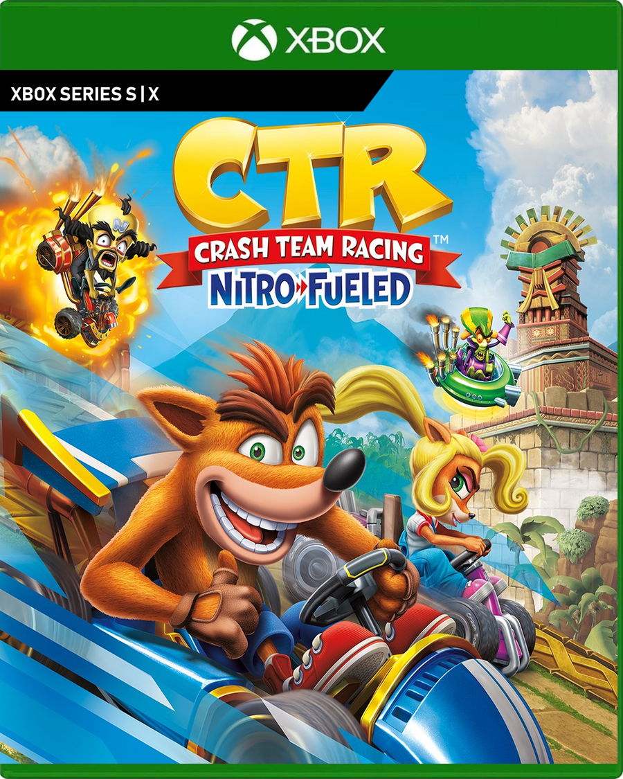 Carátula de Crash Team Racing Nitro-Fueled - Xbox Series X|S