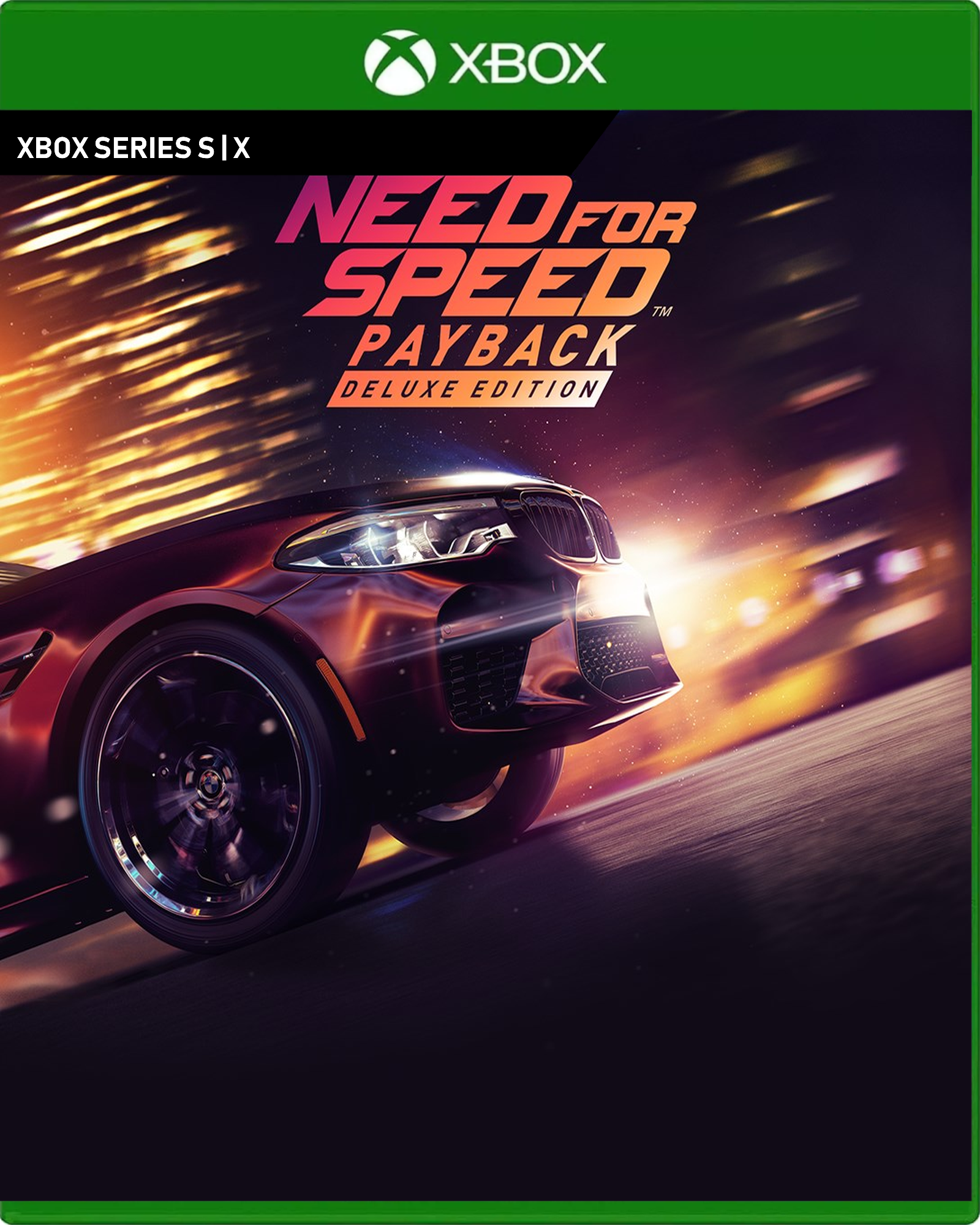 Carátula de Need for Speed Payback - Deluxe Edition - Xbox Series X|S