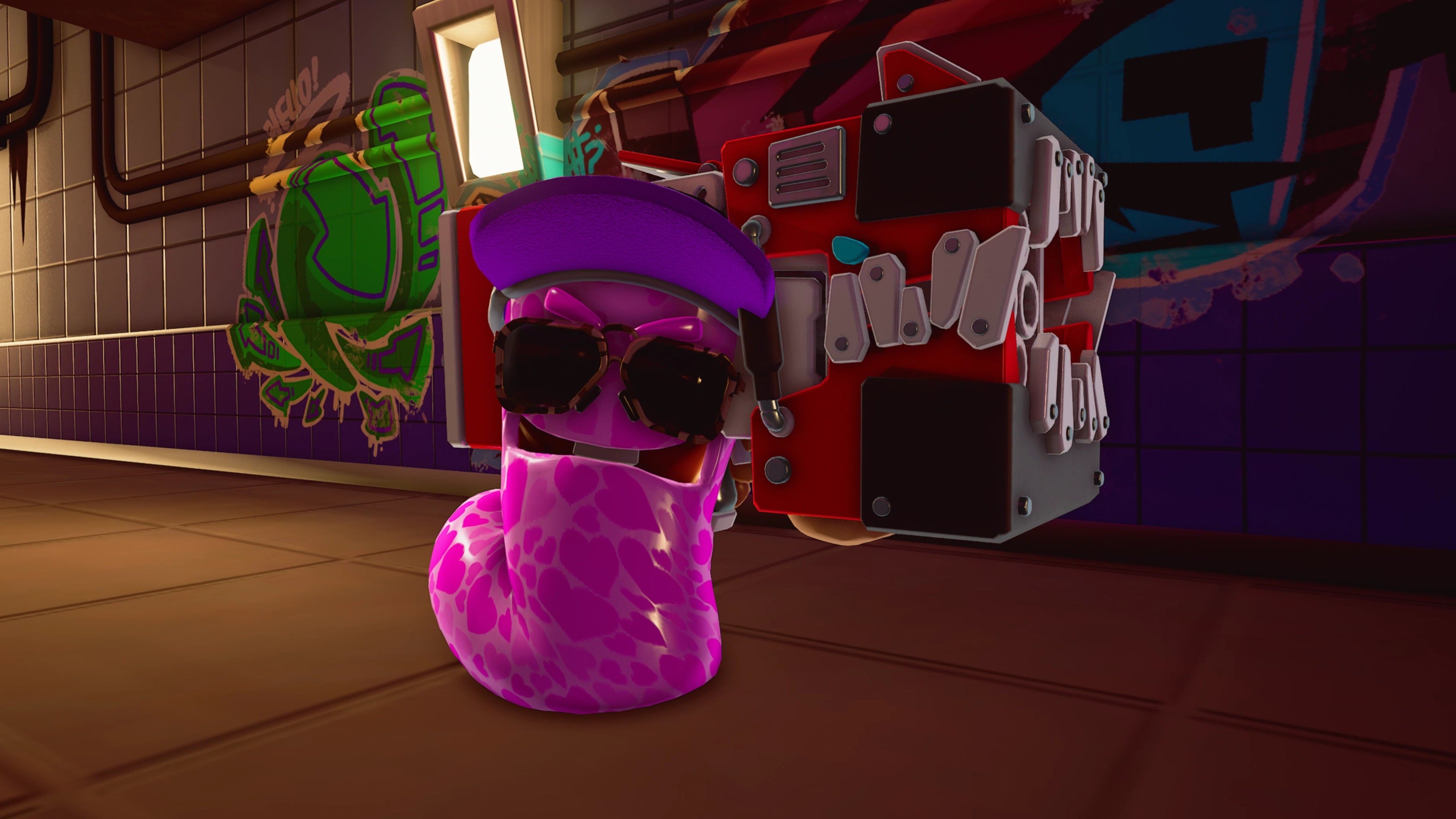 Captura de juego de Worms Rumble - Digital Deluxe Edition - PS5 - imagen 2