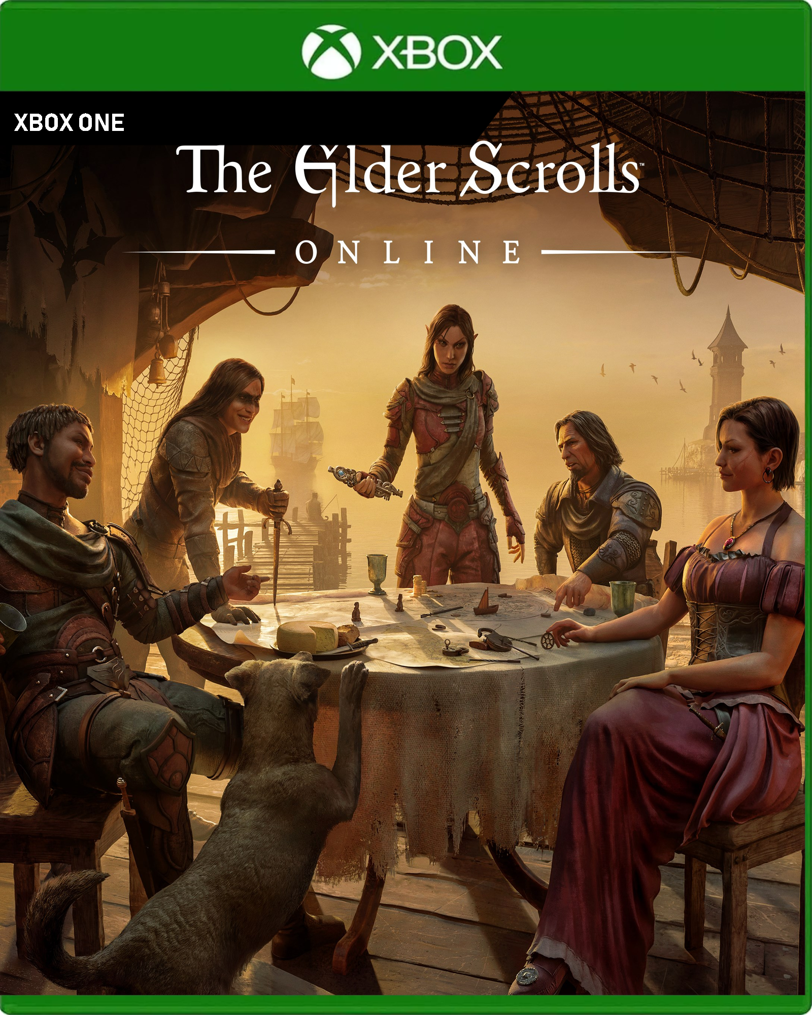 Carátula de The Elder Scrolls Online: Standard Edition - Xbox One