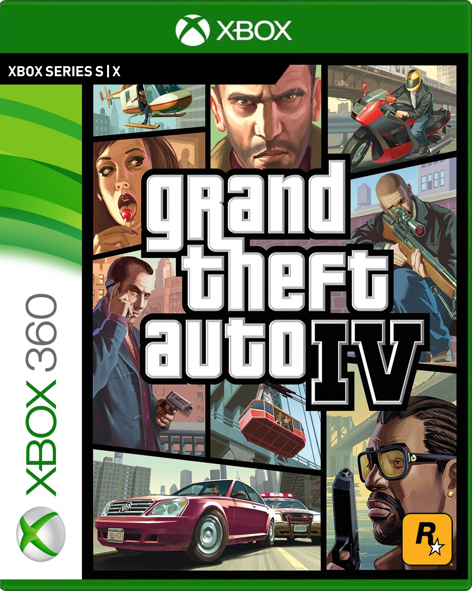 Carátula de Grand Theft Auto IV - Xbox Series X|S