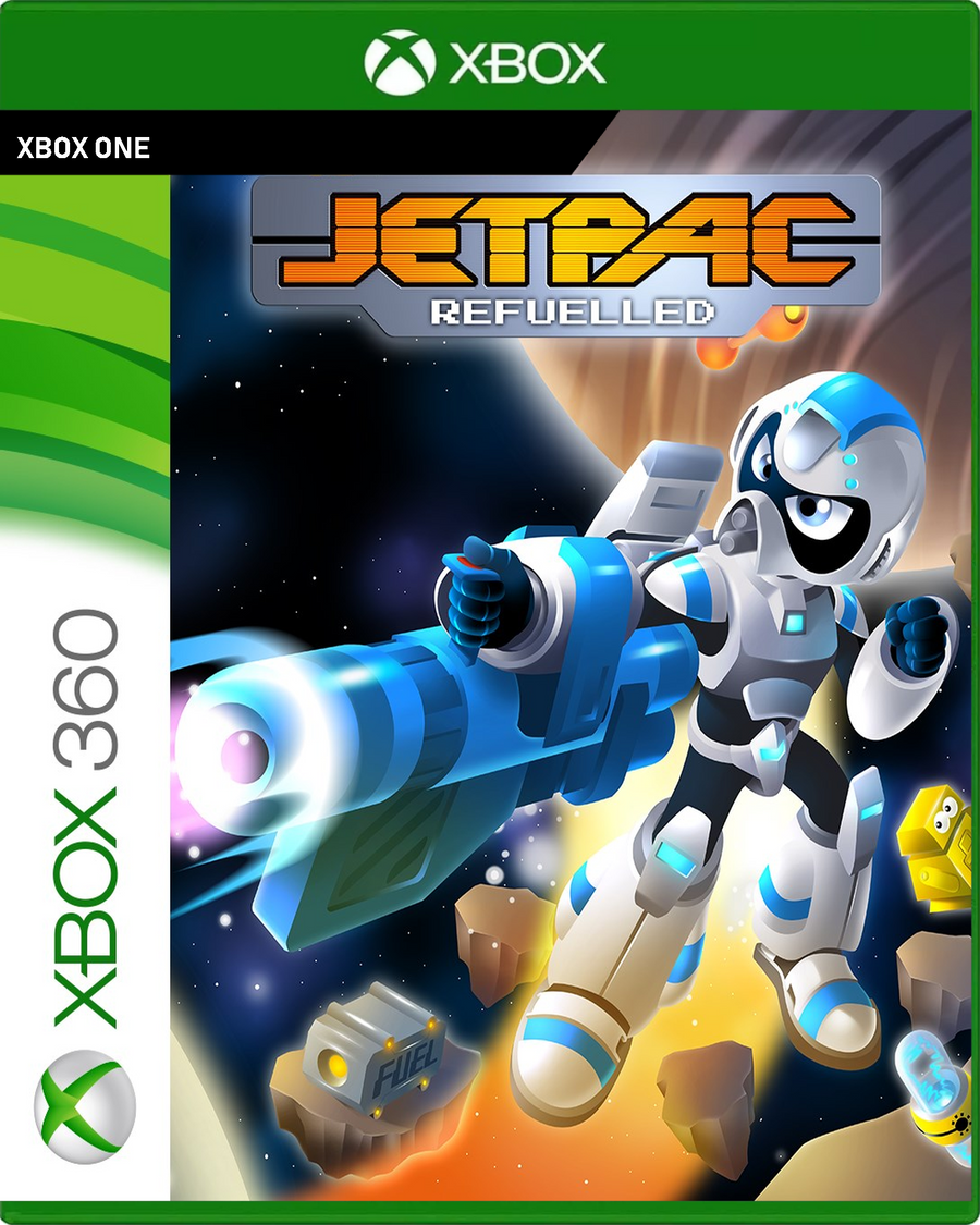 Carátula de Jetpac Refuelled - Xbox One