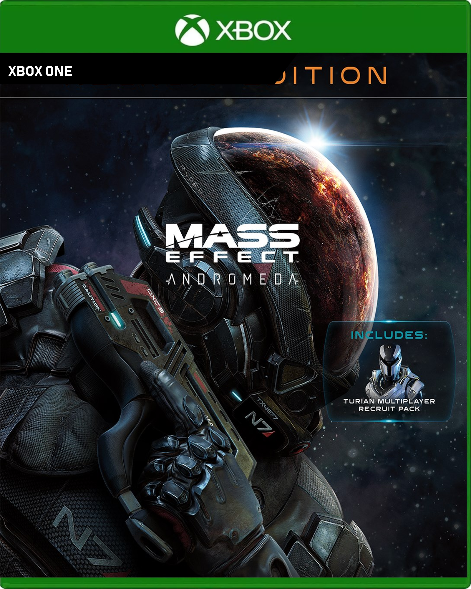 Carátula de Mass Effect: Andromeda – Standard Recruit Edition - Xbox One