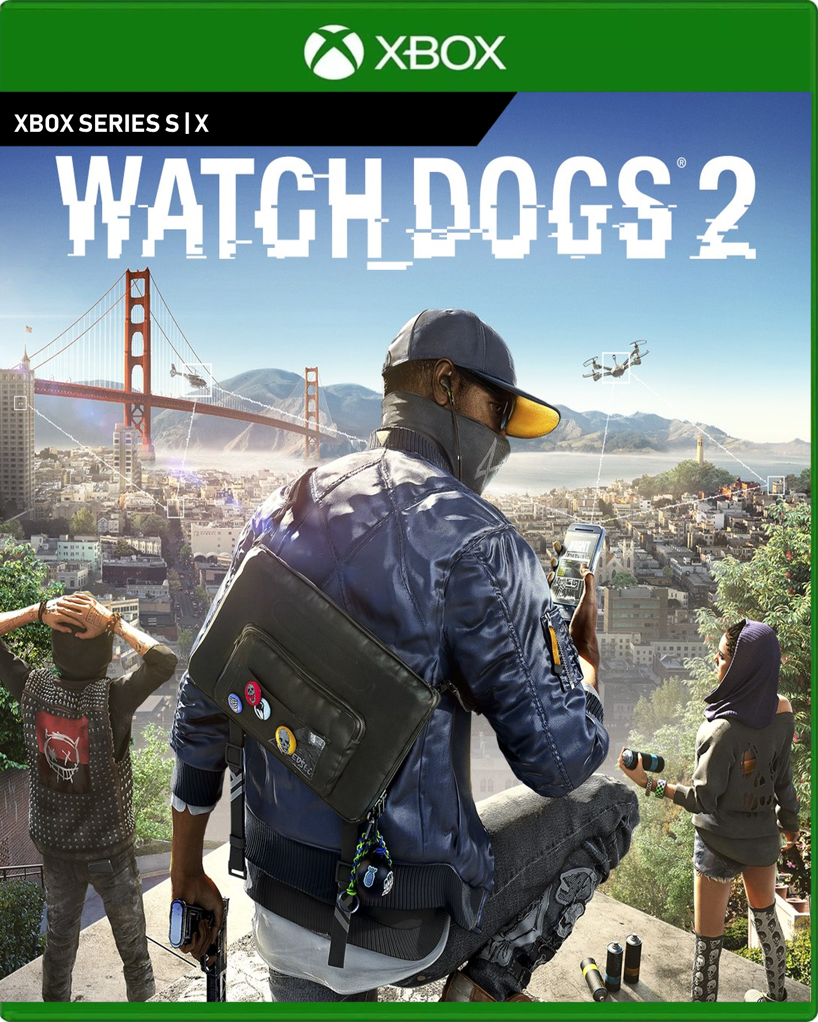 Carátula de Watch Dogs2 - Xbox Series X|S