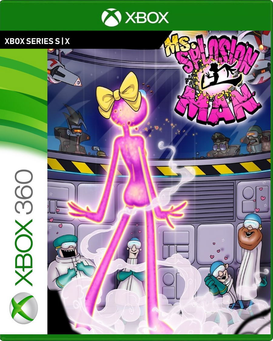 Carátula de Ms. Splosion Man - Xbox Series X|S