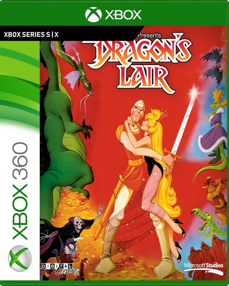 Carátula de Dragons Lair - Xbox Series X|S