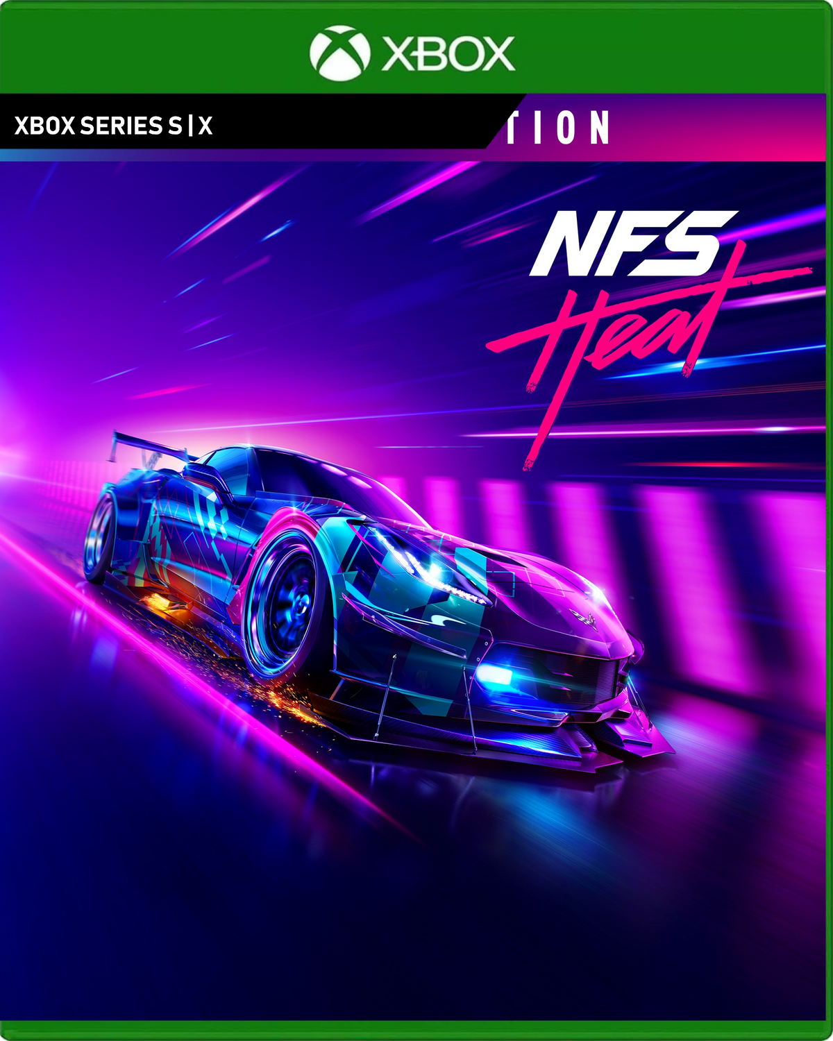 Carátula de Need for Speed Heat Deluxe Edition - Xbox Series X|S