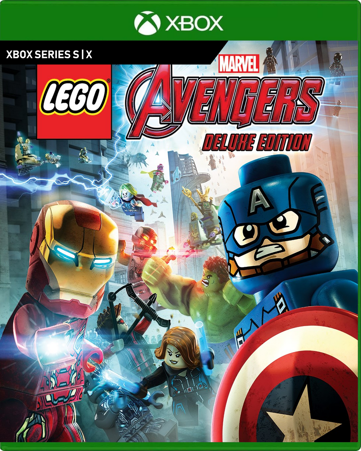 Carátula de LEGO Marvels Avengers Deluxe Edition - Xbox Series X|S