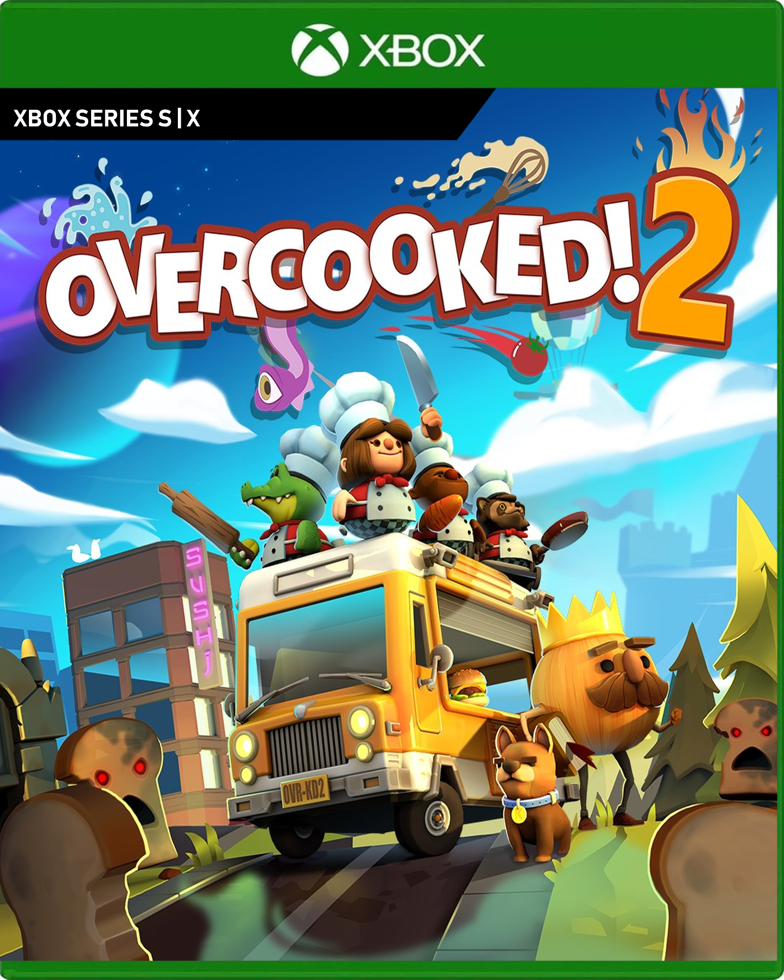 Carátula de Overcooked! 2 - Xbox Series X|S