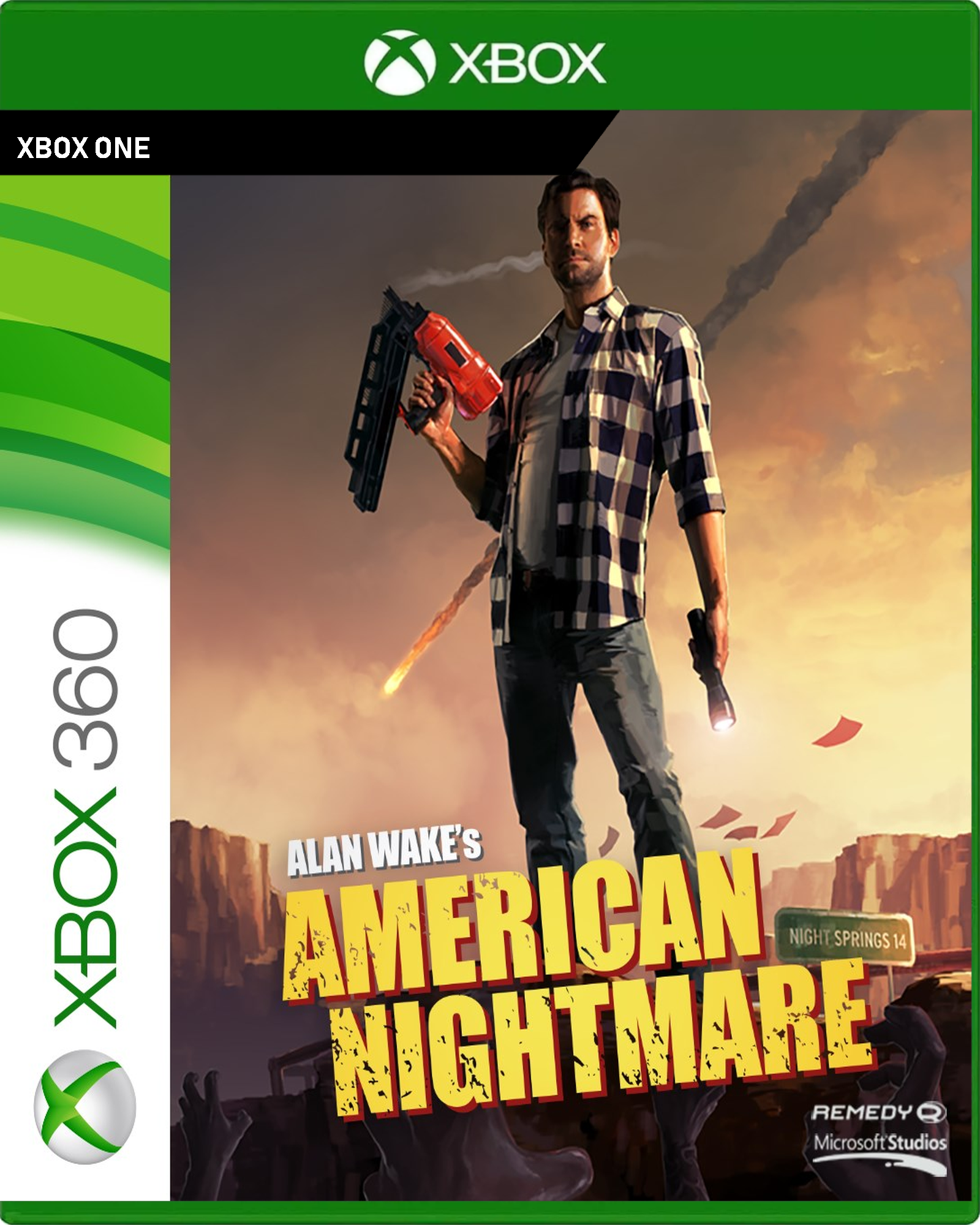 Carátula de Alan Wakes American Nightmare - Xbox One