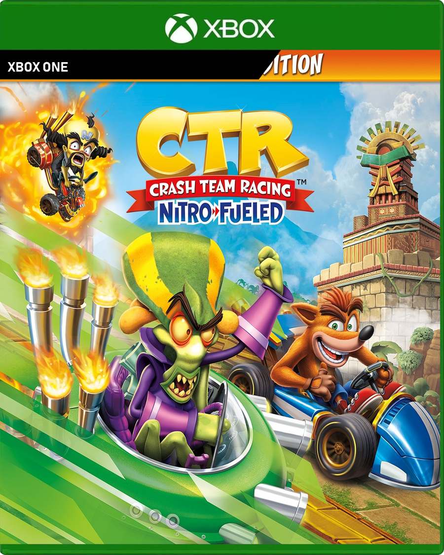 Carátula de Crash Team Racing Nitro-Fueled - Nitros Oxide Edition - Xbox One