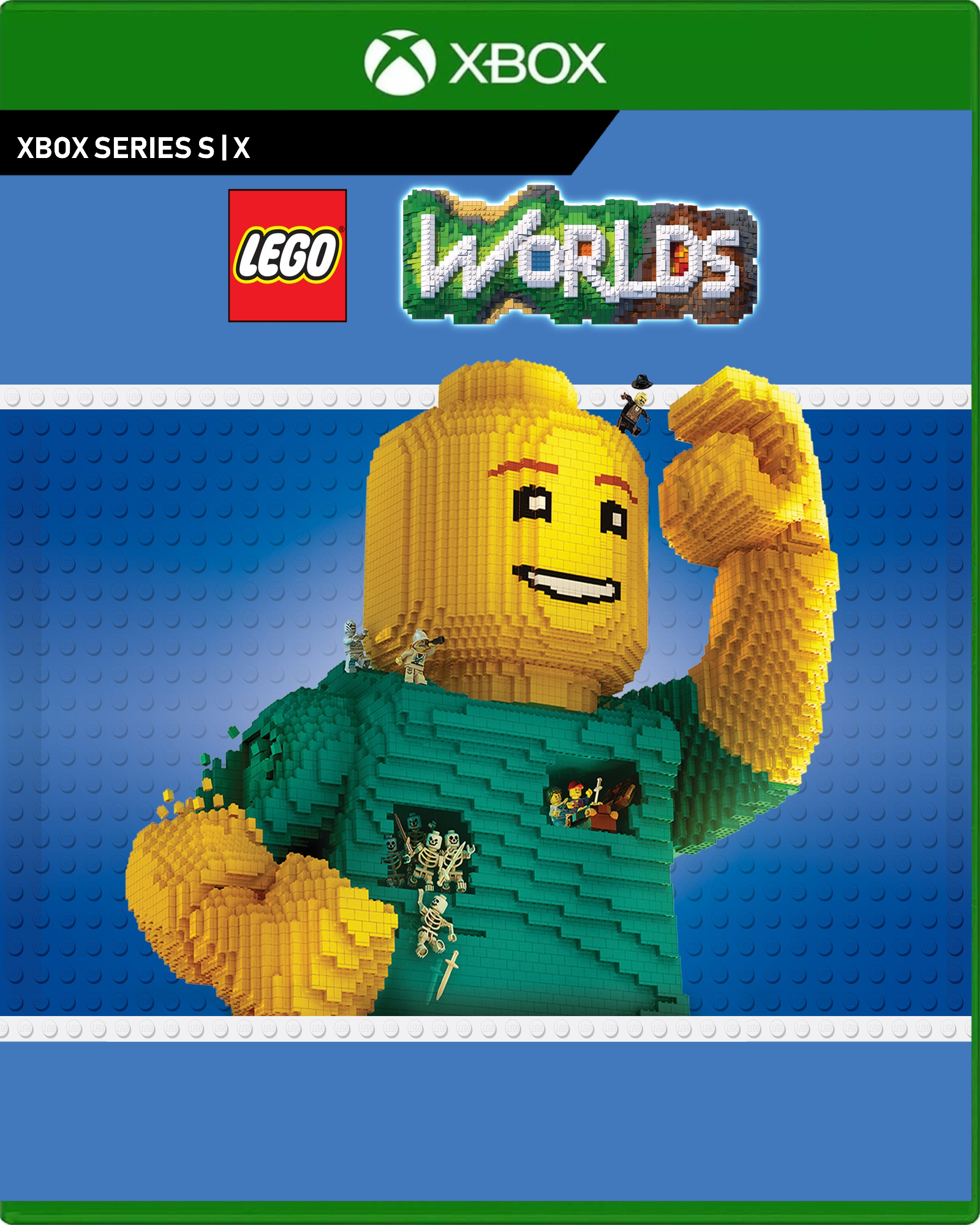 Carátula de LEGO Worlds - Xbox Series X|S