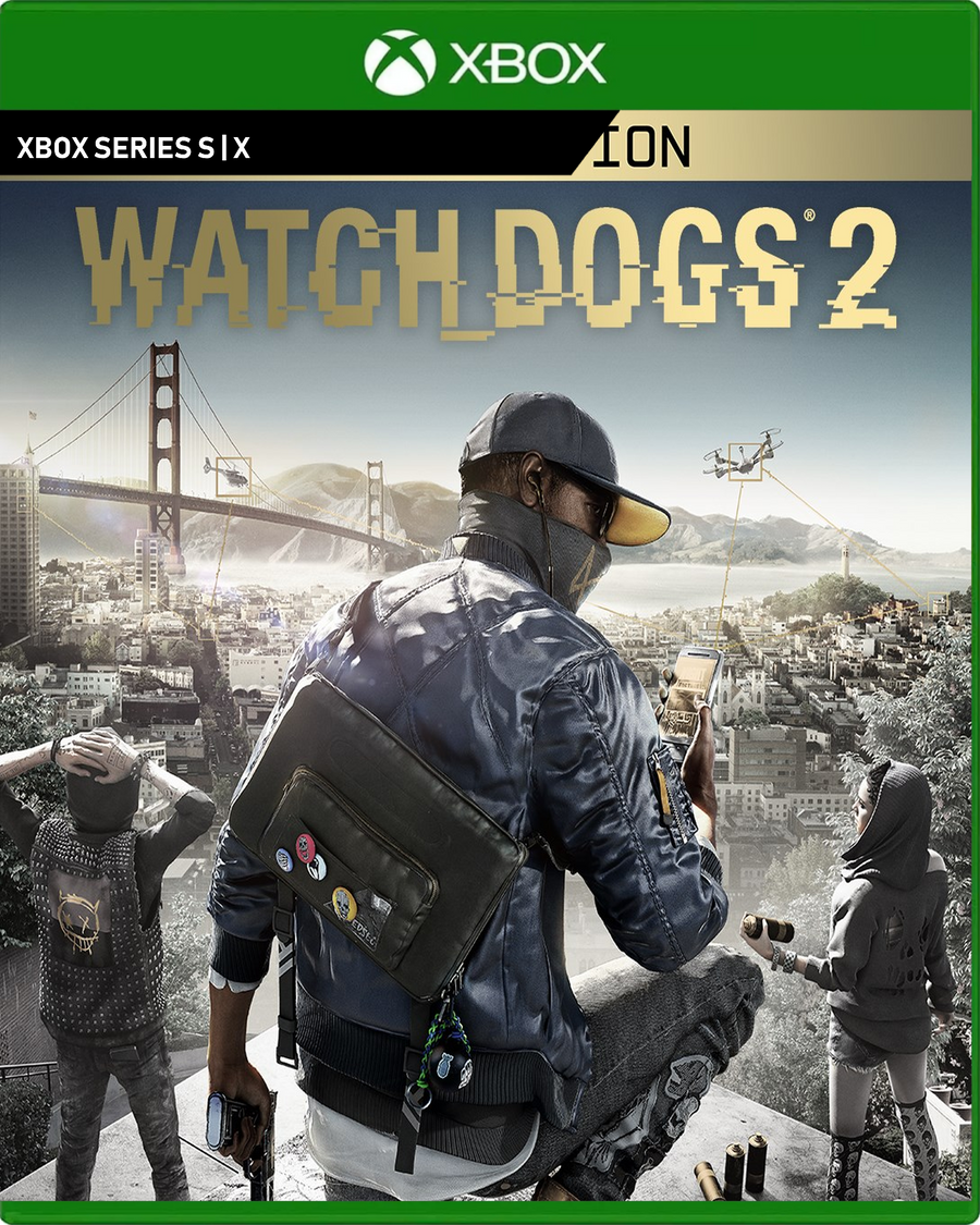 Carátula de Watch Dogs2 - Gold Edition - Xbox Series X|S