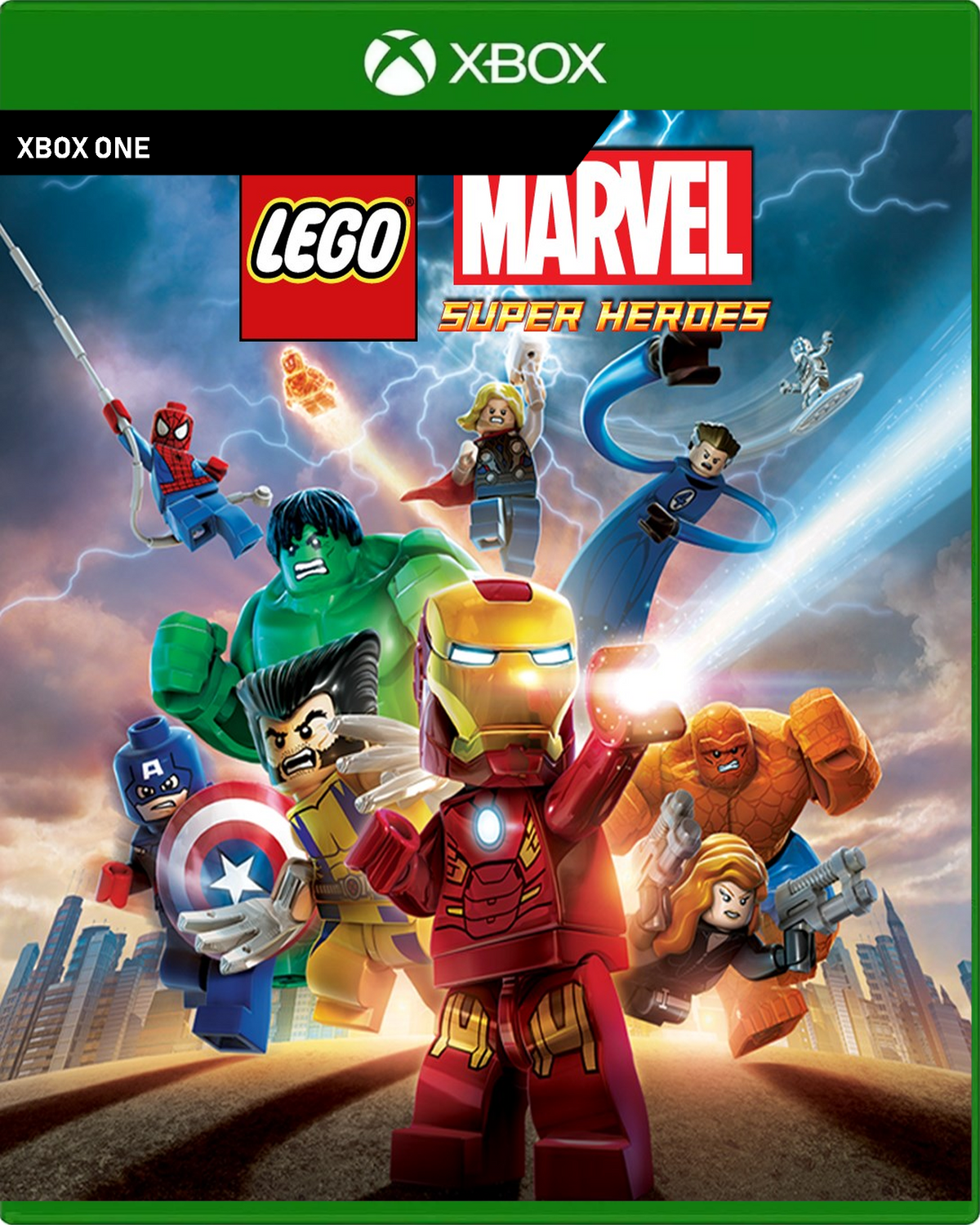 Carátula de LEGO Marvel Super Heroes - Xbox One