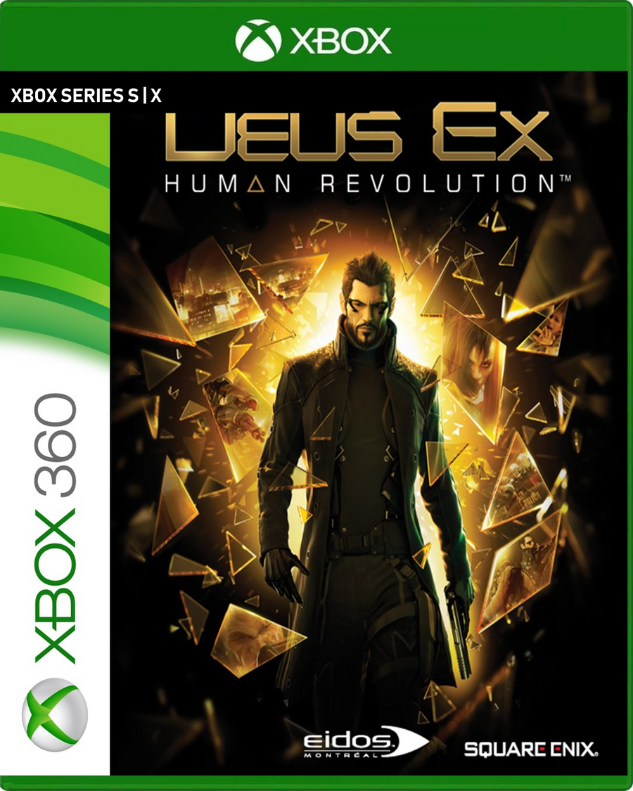 Carátula de DEUS EX: HUMAN REVOLUTION - Xbox Series X|S