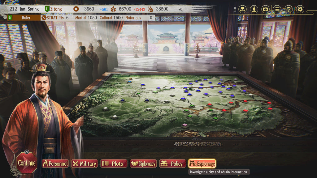 Captura de juego de ROMANCE OF THE THREE KINGDOMS 8 REMAKE Digital Deluxe Edition - PS4 - imagen 1