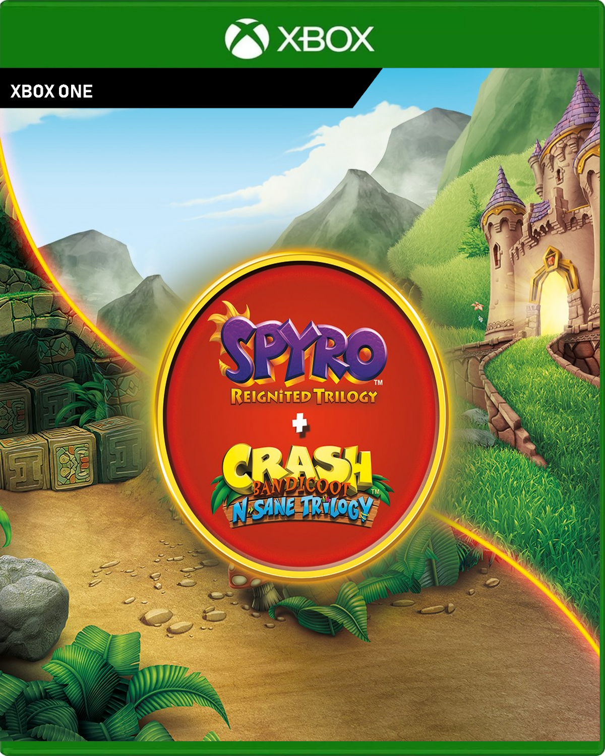 Carátula de Spyro + Crash Remastered Game Bundle - Xbox One