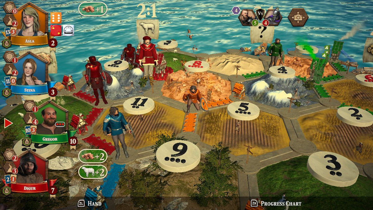Captura de juego de CATAN - Console Edition: The Complete Collection - Nintendo Switch - imagen 4