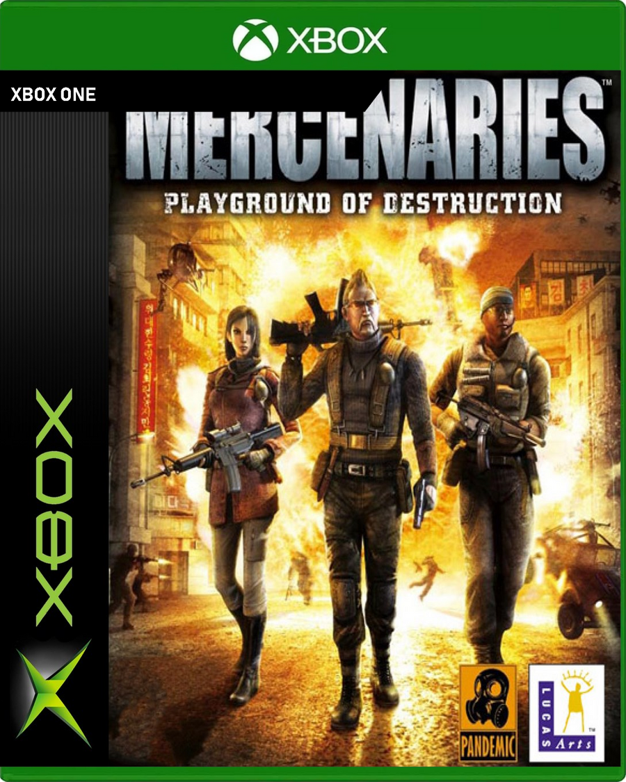 Carátula de Mercenaries: Playground of Destruction - Xbox One