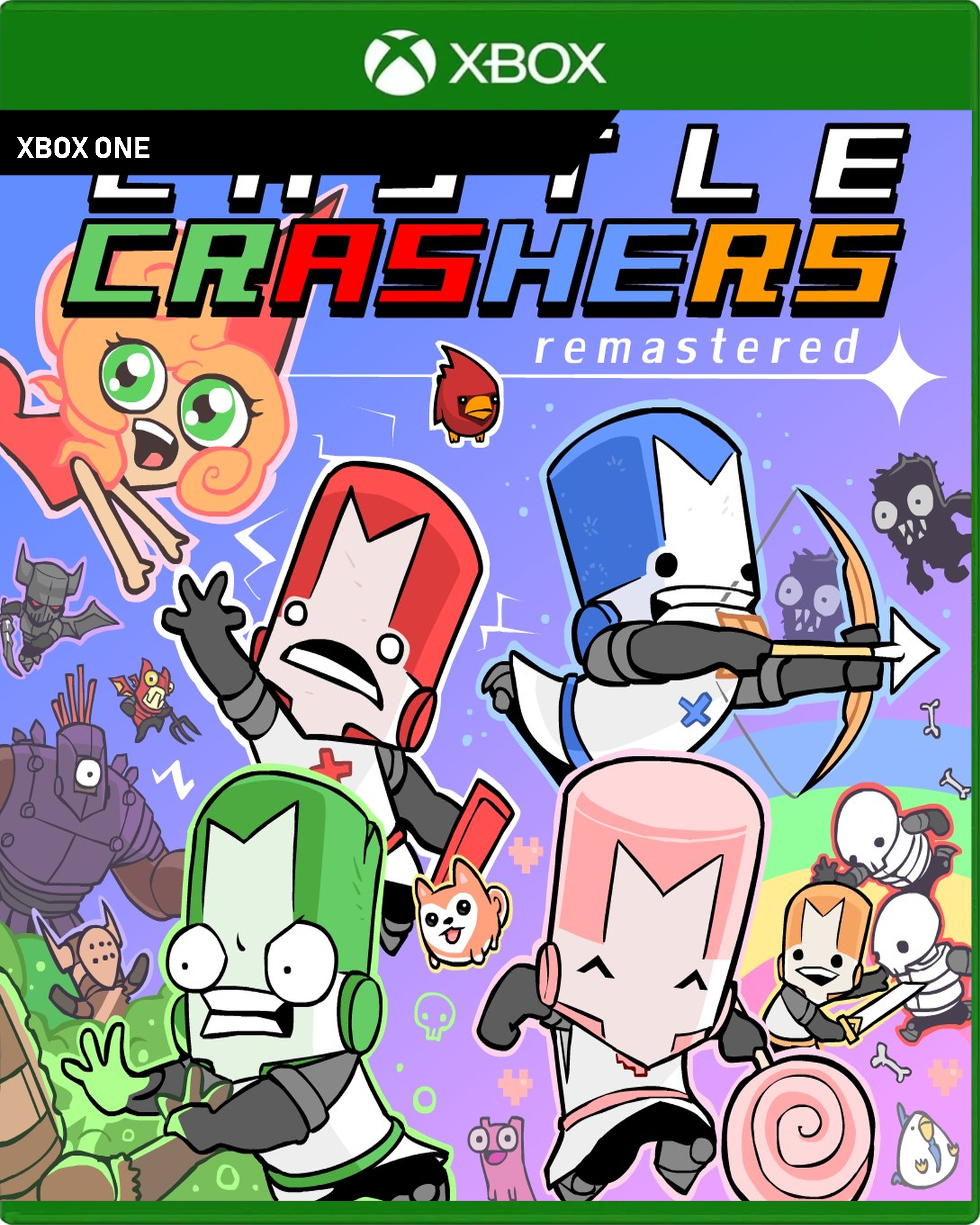 Carátula de Castle Crashers Remastered - Xbox One