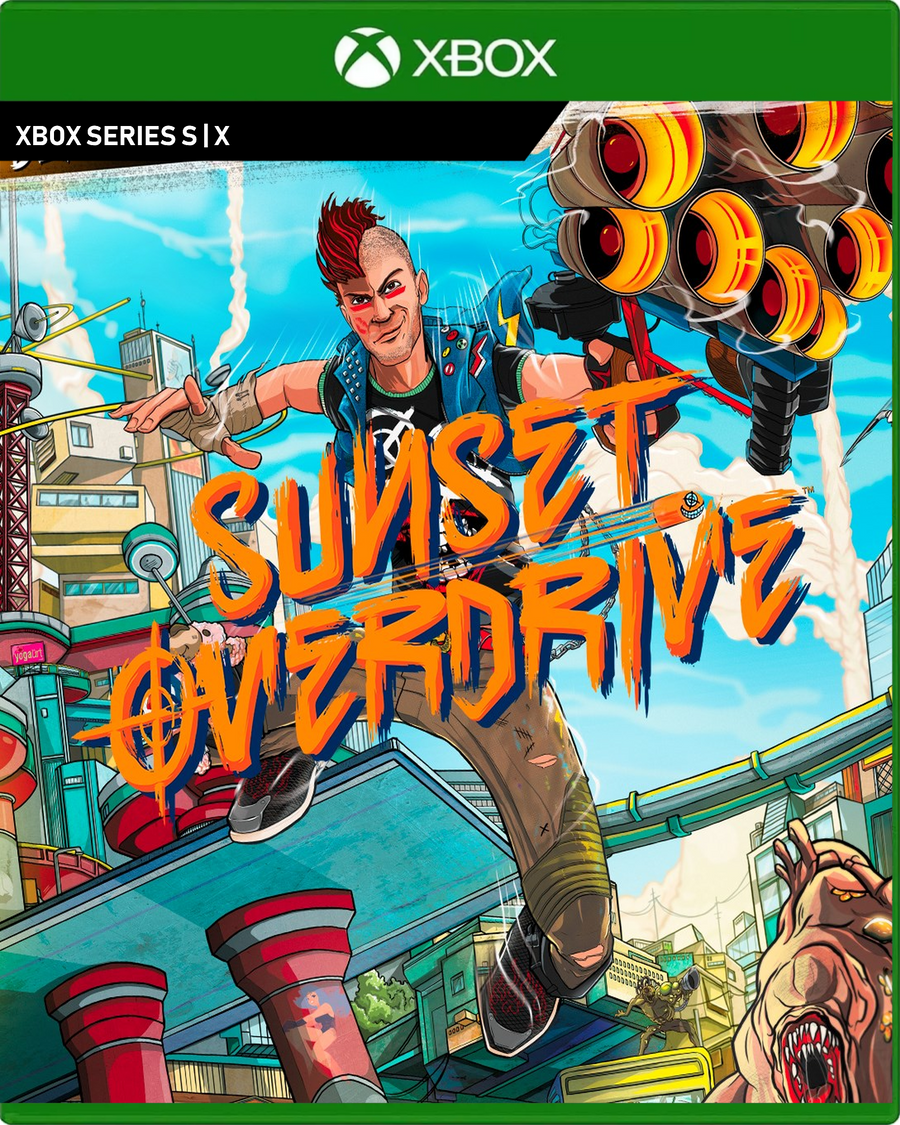 Carátula de Sunset Overdrive Deluxe Edition - Xbox Series X|S