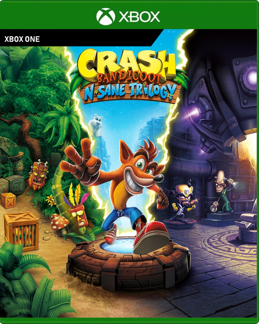 Carátula de Crash Bandicoot N. Sane Trilogy - Xbox One