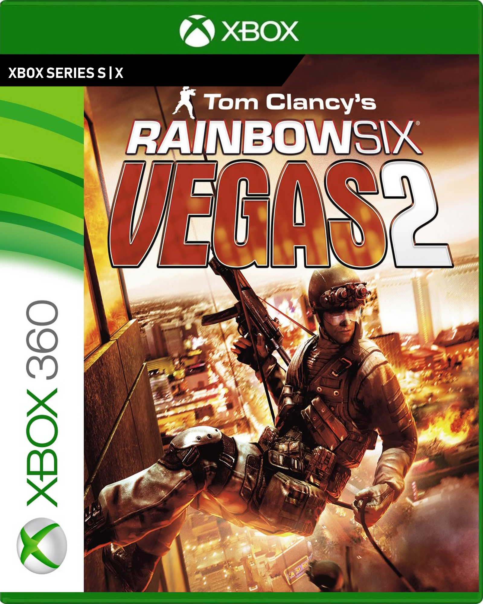 Carátula de Tom Clancys Rainbow Six Vegas 2 - Xbox Series X|S